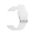 Bracelet caoutchouc silicone 12 à 24 mm souple étanche – Couleur du bracelet Half transparent