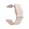 Bracelet caoutchouc silicone 12 à 24 mm souple étanche – Couleur du bracelet Light pink