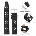 Bracelet caoutchouc tropic 20 à 22 mm pour plongeuse – 5