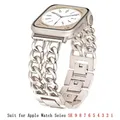 Bracelet chaîne acier pour Apple Watch 38 à 49 mm – 1