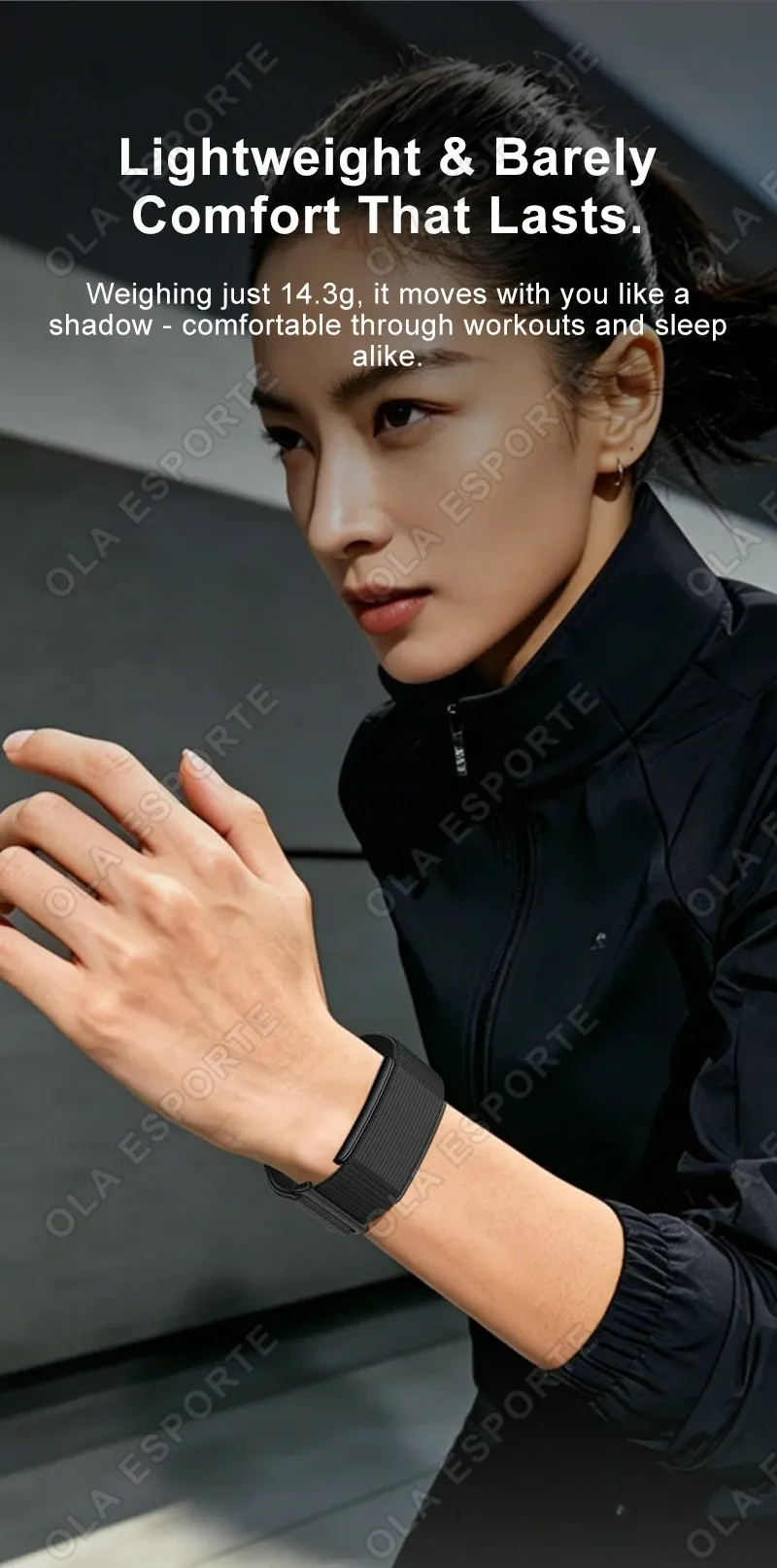 Bracelet connecté AI fréquence cardiaque pression artérielle