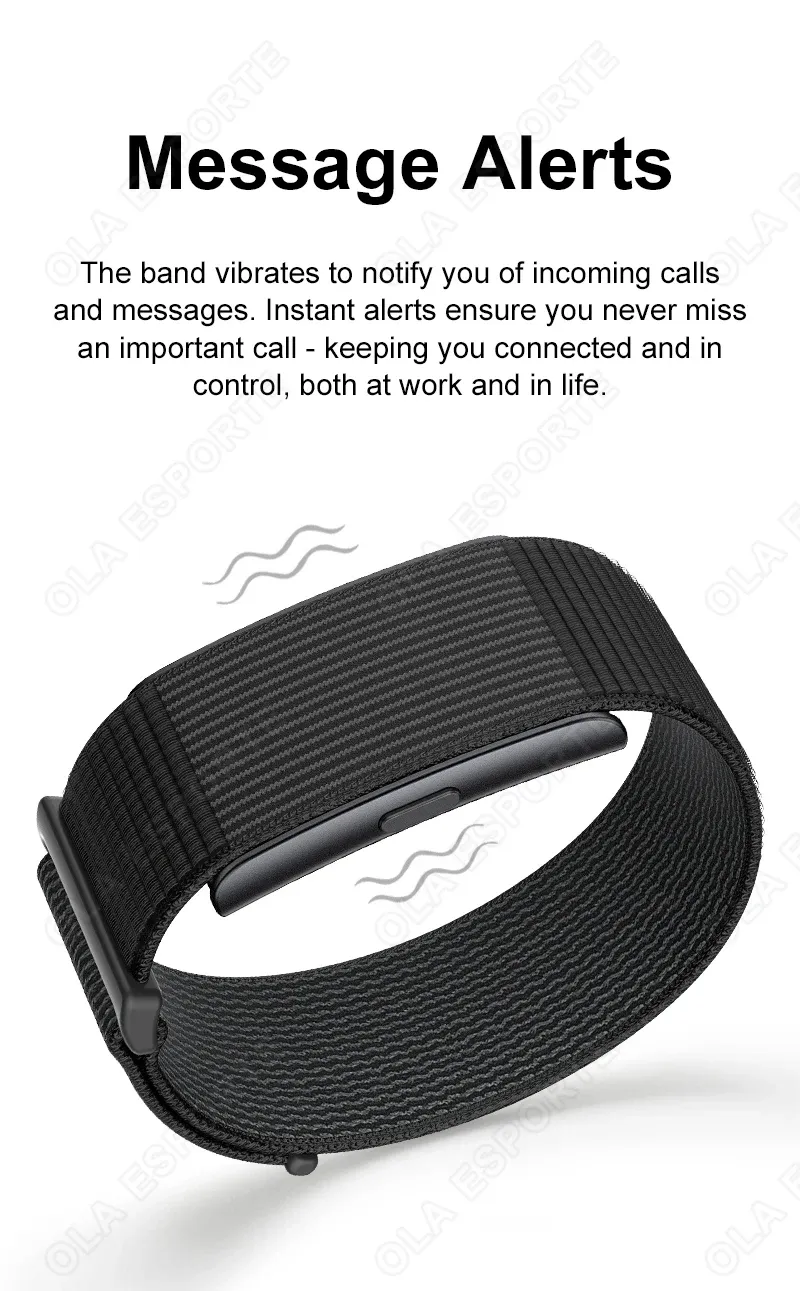 Bracelet connecté AI fréquence cardiaque pression artérielle