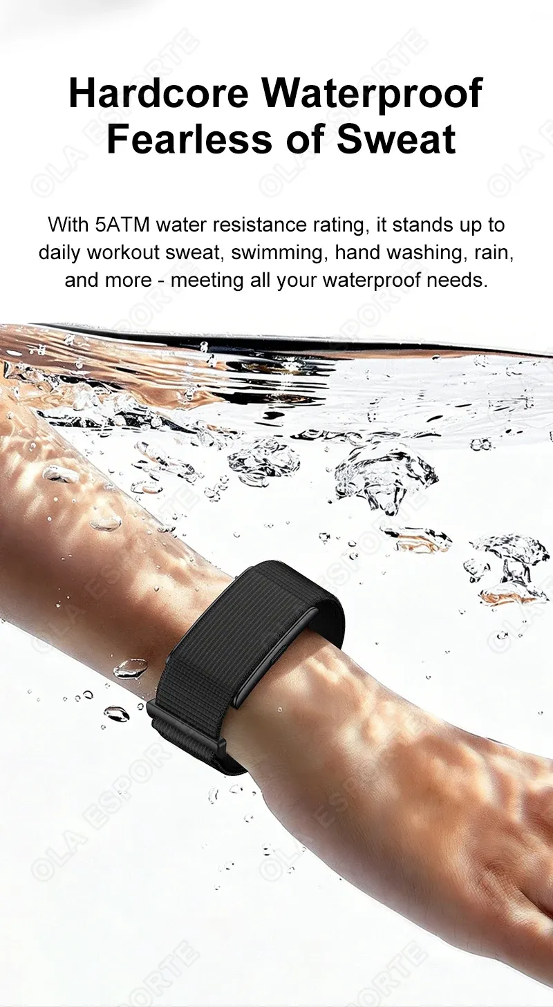 Bracelet connecté AI fréquence cardiaque pression artérielle