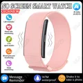 Bracelet connecté AI fréquence cardiaque pression artérielle – Couleur Pink