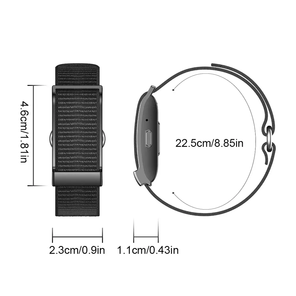Bracelet connecté fitness 107 modes sportifs IP68