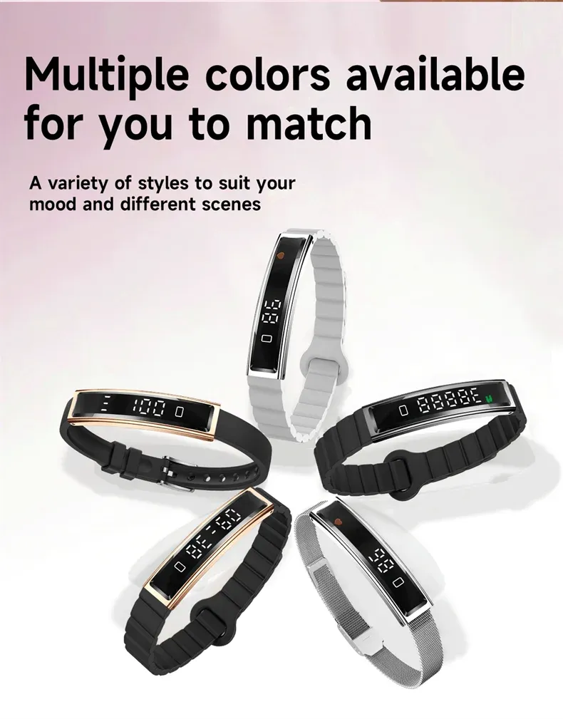 Bracelet connecté fitness tracker santé IP68