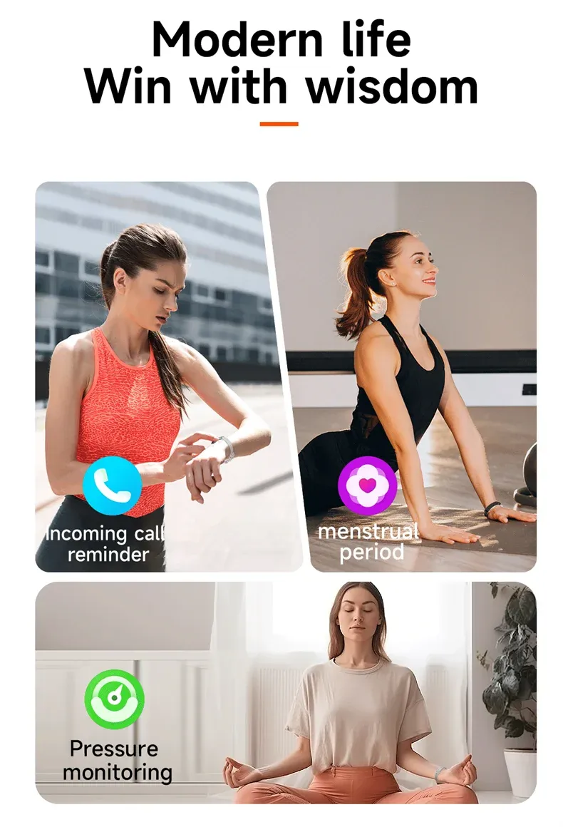 Bracelet connecté fitness tracker santé IP68