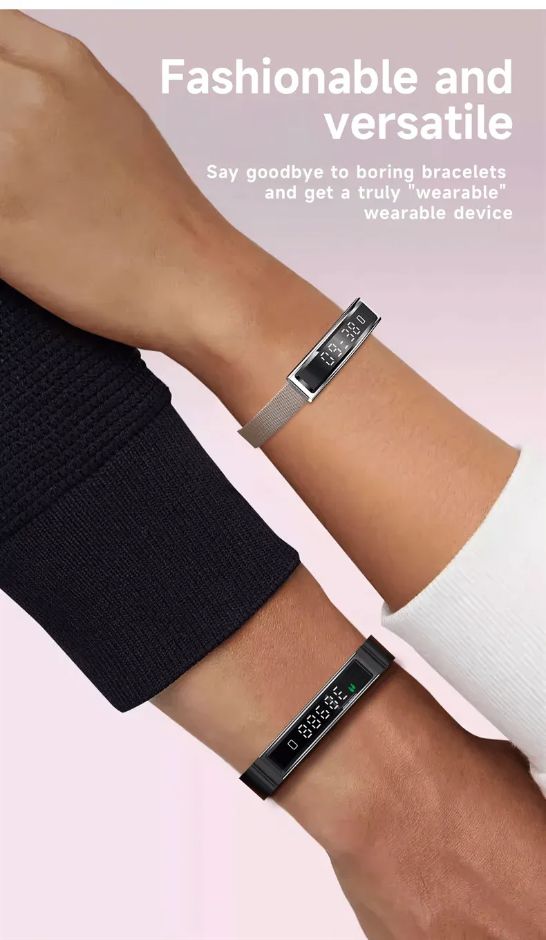 Bracelet connecté fitness tracker santé IP68