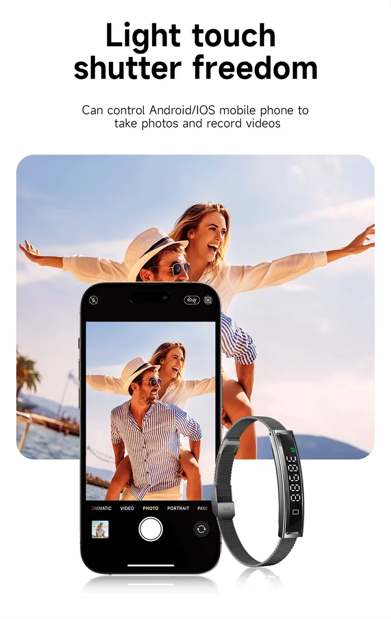 Bracelet connecté fitness tracker santé IP68