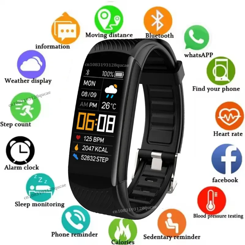 Bracelet connecté fréquence cardiaque sport couple