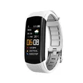 Bracelet connecté fréquence cardiaque sport couple – Couleur Gray