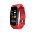 Bracelet connecté fréquence cardiaque sport couple – Couleur Red