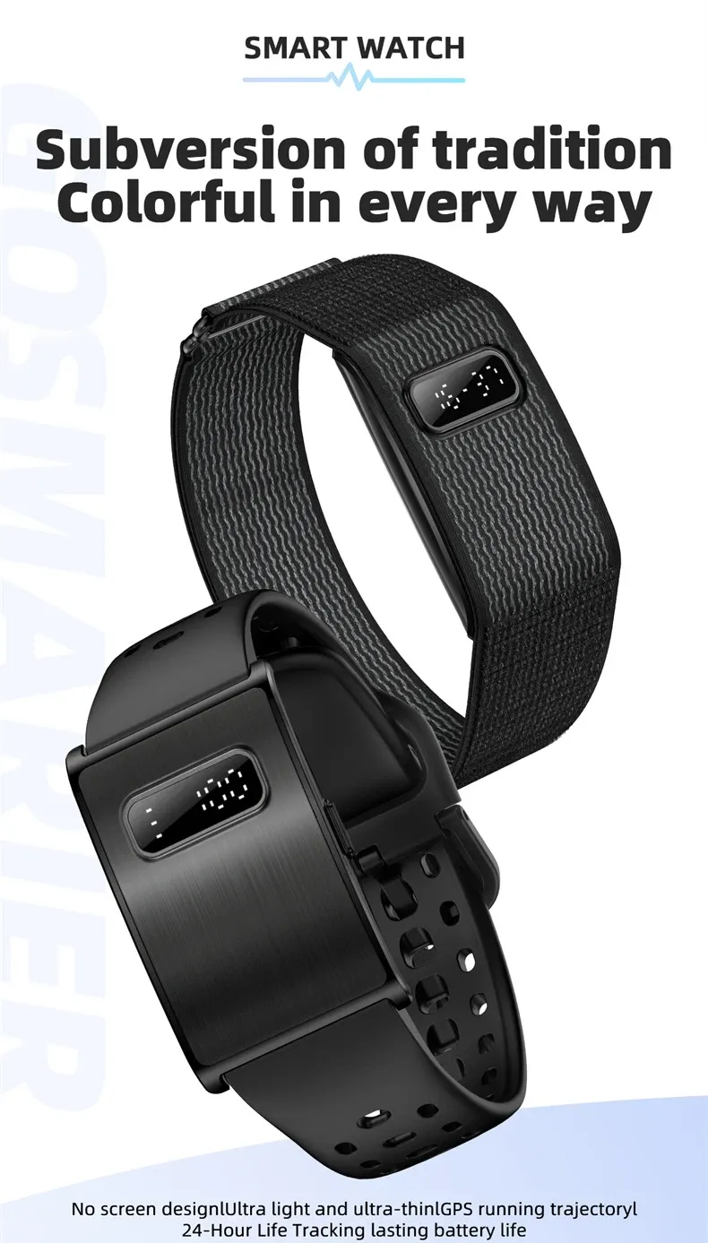 Bracelet connecté GPS pression artérielle sport
