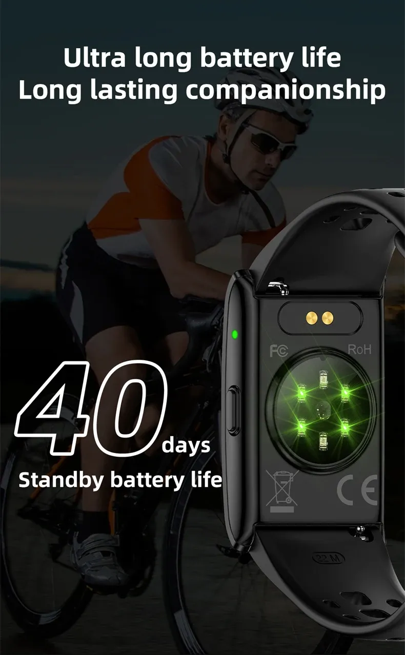 Bracelet connecté GPS pression artérielle sport
