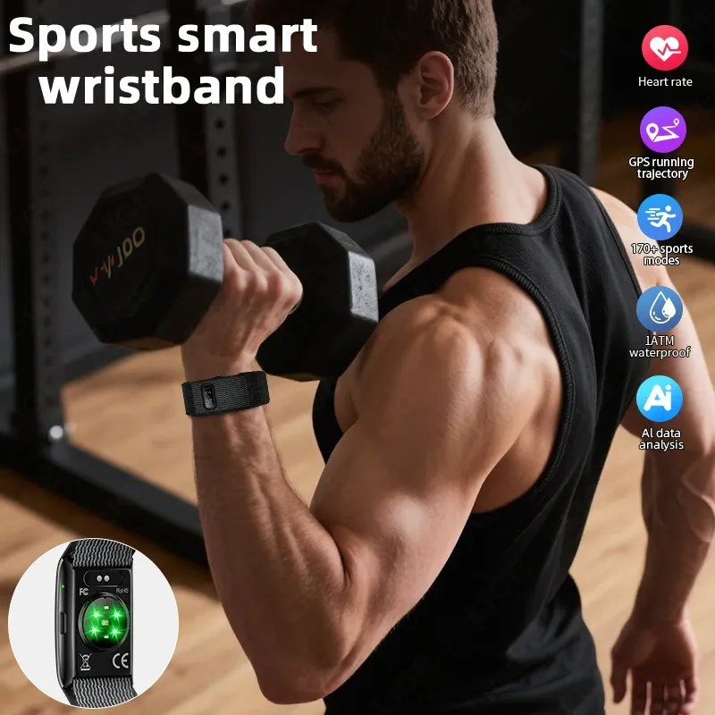Bracelet connecté GPS pression artérielle sport