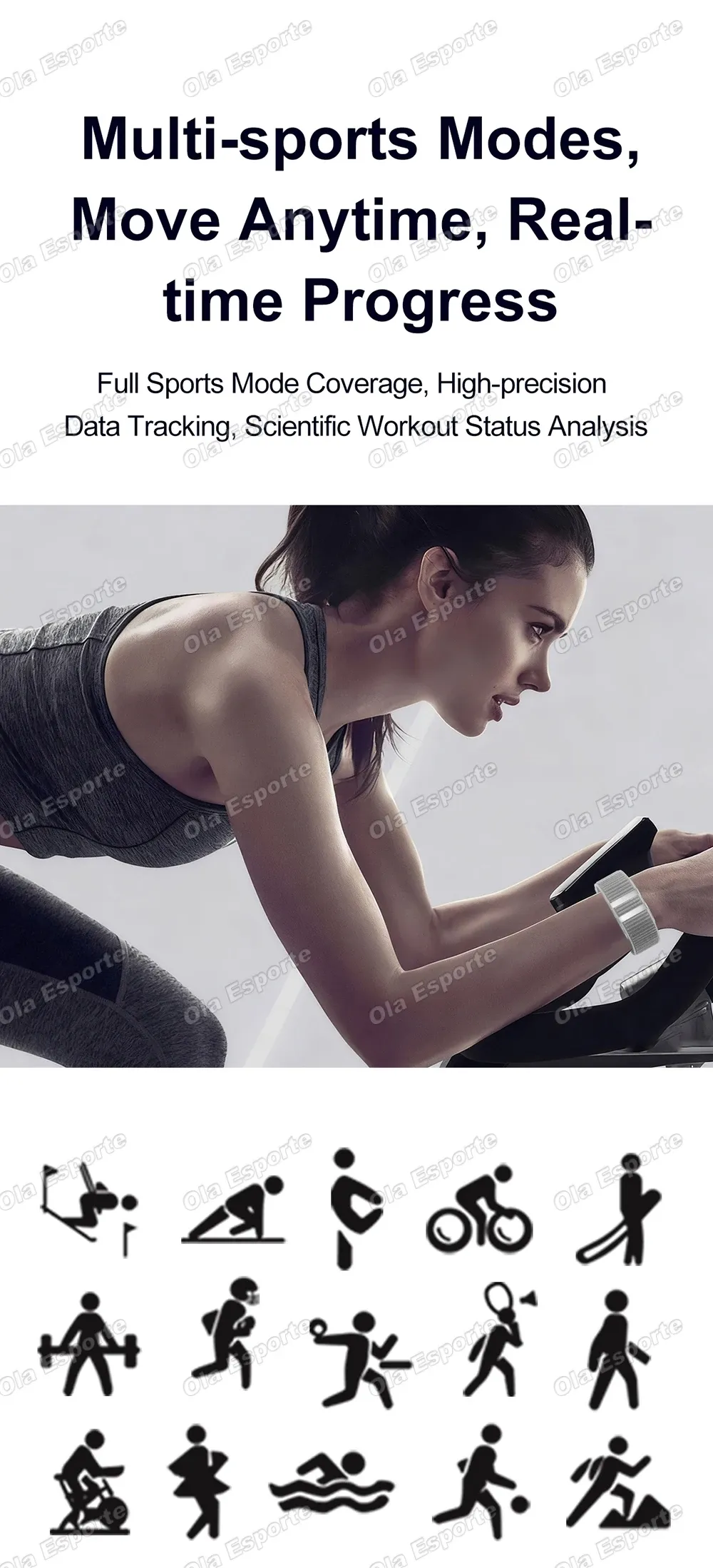 Bracelet connecté GPS santé sommeil VRC