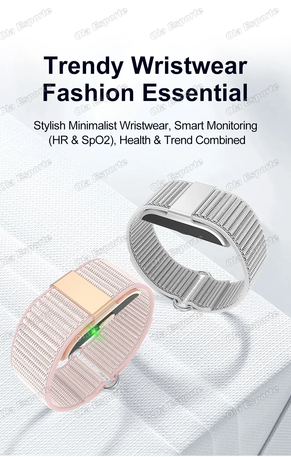 Bracelet connecté GPS santé sommeil VRC