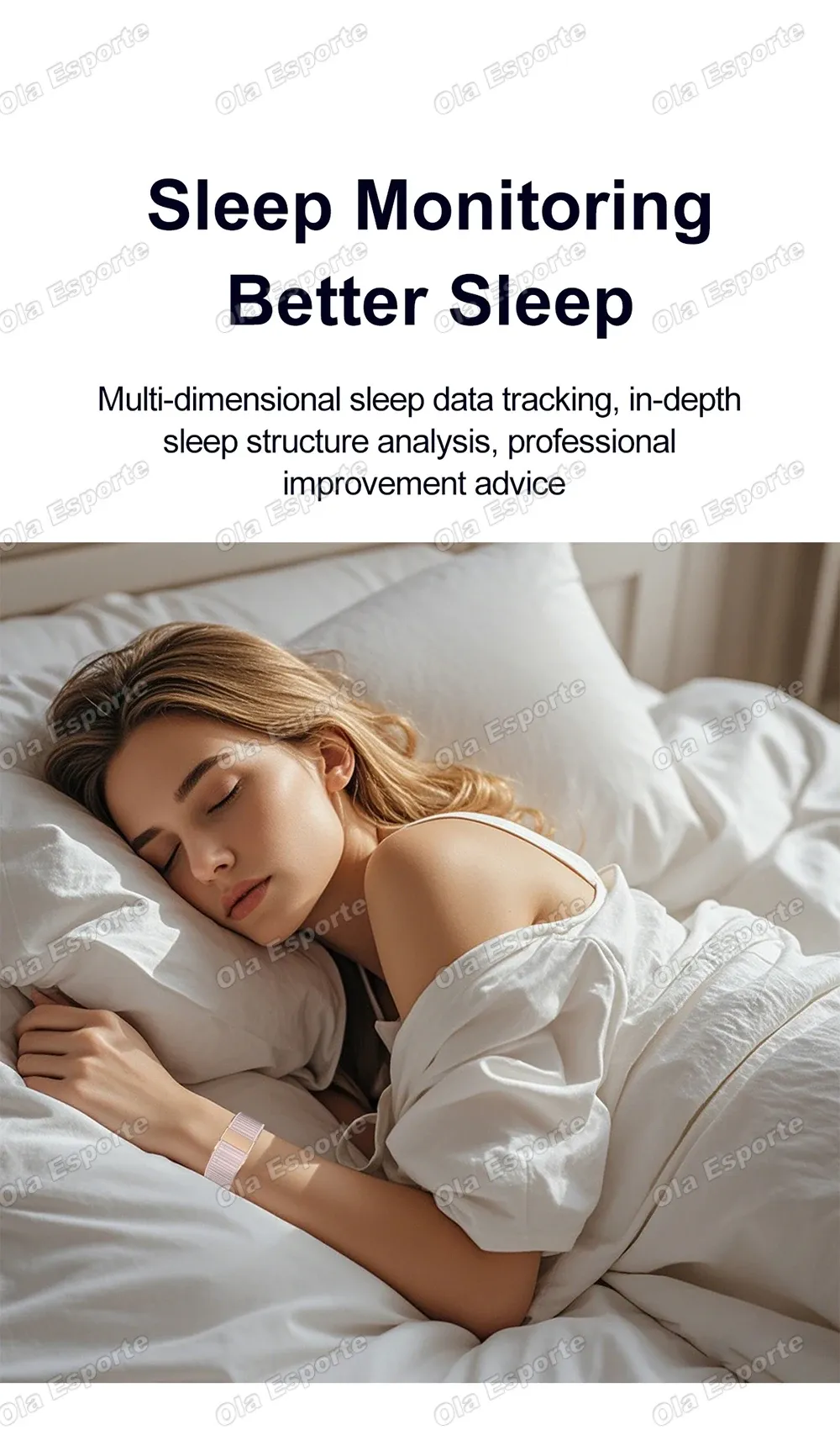 Bracelet connecté GPS santé sommeil VRC