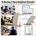 Bracelet connecté LIGE 79 langues IA sport – 2