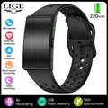 Bracelet connecté LIGE 79 langues IA sport – Couleur black
