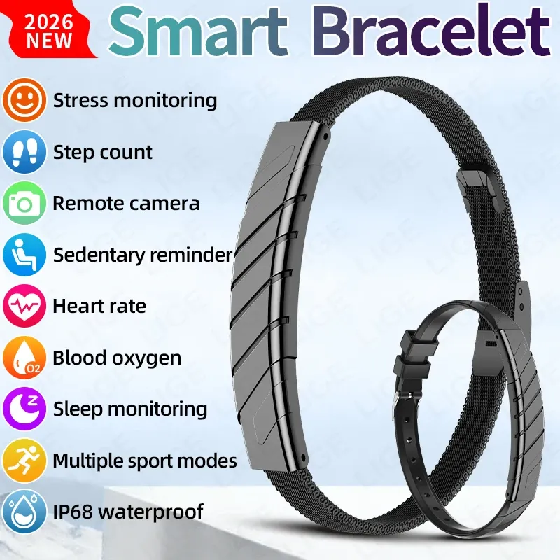 Bracelet connecté LIGE sans écran fréquence cardiaque