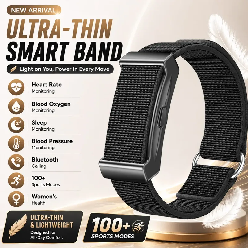 Bracelet connecté sans écran fréquence cardiaque