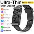 Bracelet connecté sans écran fréquence cardiaque – Couleur Black tape