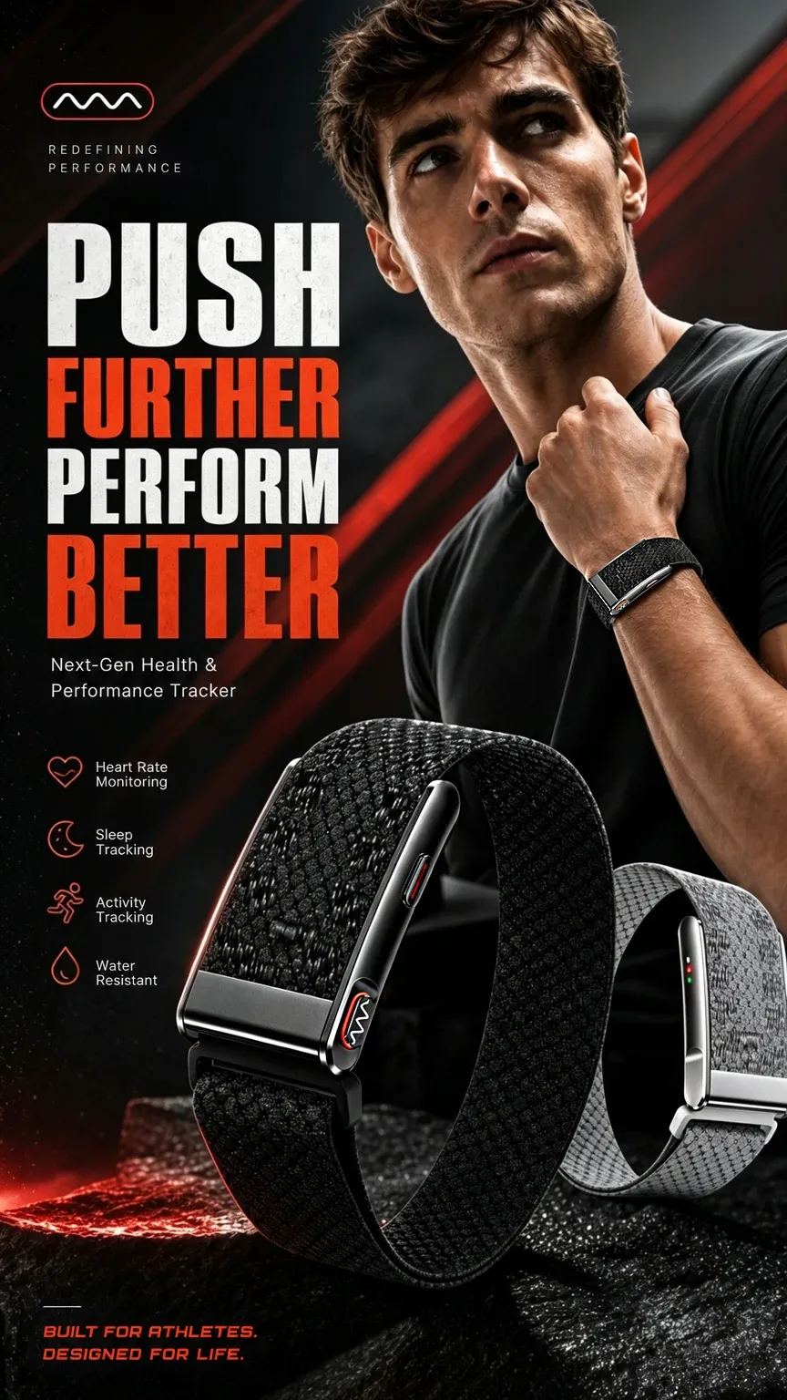 Bracelet connecté santé ECG pression artérielle