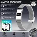 Bracelet connecté santé fréquence cardiaque fitness – Couleur Silver Mesh Belt 2A