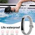 Bracelet connecté santé stress HRV podomètre – 5