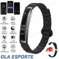 Bracelet connecté santé stress HRV podomètre – Couleur Black