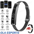 Bracelet connecté santé stress HRV podomètre – Couleur Black Milan