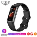 Bracelet connecté sport activité santé léger – Couleur Black