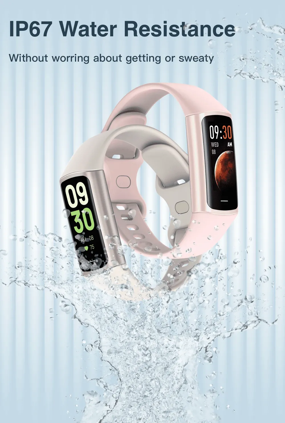Bracelet connecté sport activité santé léger