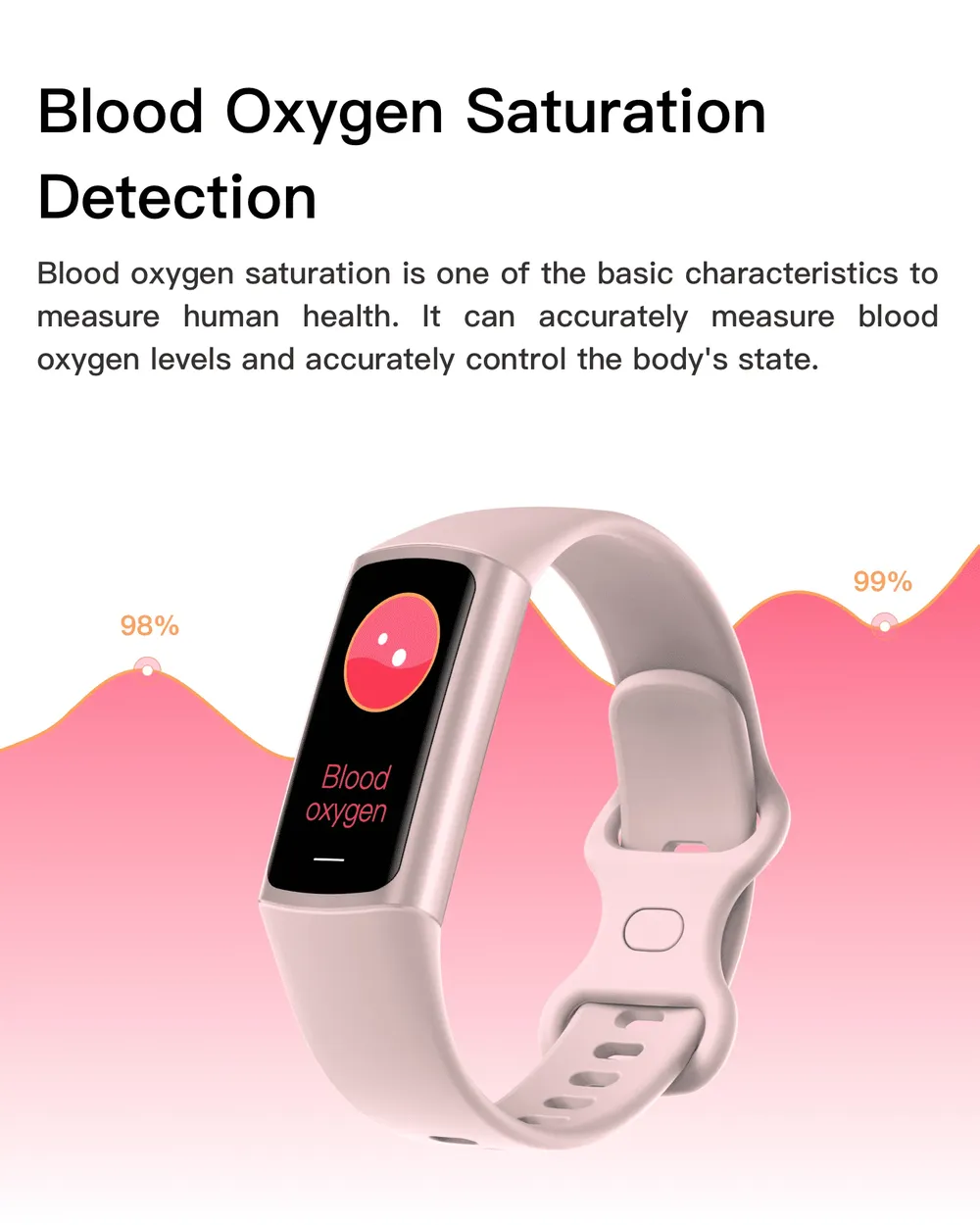 Bracelet connecté sport activité santé léger