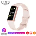 Bracelet connecté sport activité santé léger – Couleur Pink