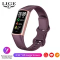 Bracelet connecté sport activité santé léger – Couleur Wine Red