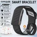 Bracelet connecté sport ECG PPG SpO2 tension – Couleur Black