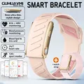 Bracelet connecté sport ECG PPG SpO2 tension – Couleur Pink