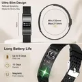 Bracelet connecté ultra-fin SpO2 rythme cardiaque – 2