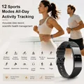 Bracelet connecté ultra-fin SpO2 rythme cardiaque – 3
