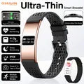Bracelet connecté ultra-fin SpO2 rythme cardiaque – Couleur Gold