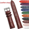 Bracelet cuir 12 à 24 mm boucle ardillon acier – 1