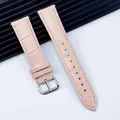 Bracelet cuir 12 à 24 mm boucle ardillon acier – Couleur du bracelet Rose