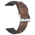 Bracelet cuir 18 à 22 mm à libération rapide – Couleur du bracelet HB134BRW