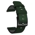 Bracelet cuir 18 à 24 mm dégagement rapide – Couleur du bracelet Green Black