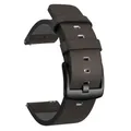 Bracelet cuir 18 à 24 mm dégagement rapide – Couleur du bracelet Grey Black