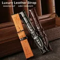 Bracelet cuir 20 à 22 mm pour Rolex Omega – 2