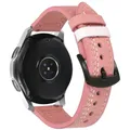 Bracelet cuir 20 à 22 mm pour Samsung et Huawei – Couleur du bracelet Pink 4