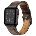 Bracelet cuir 38 à 49 mm – Couleur du bracelet DeepCoffee brown